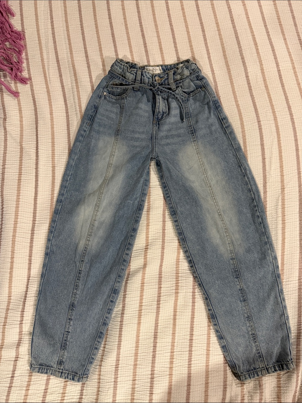Jessica Simpson Light Blue Barrel leg Jeans